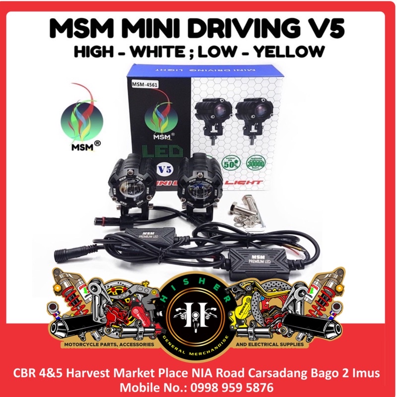 MSM MINI DRIVING LIGHT V5 Shopee Philippines