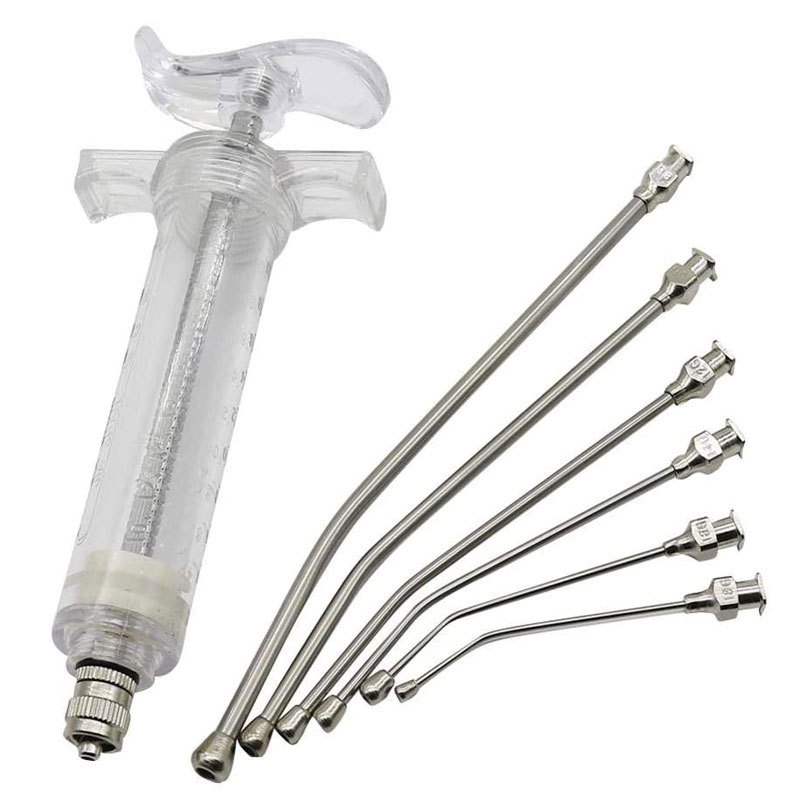 6 pcs Feeding Tube / Oral Gavage + 20/50 ml Heavy Duty Syringe For Hand