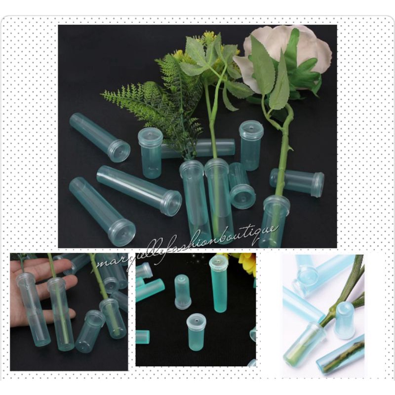 (1 PC) 4cm PLASTIC WATER TUBE FLOWER TUBE Shopee Philippines