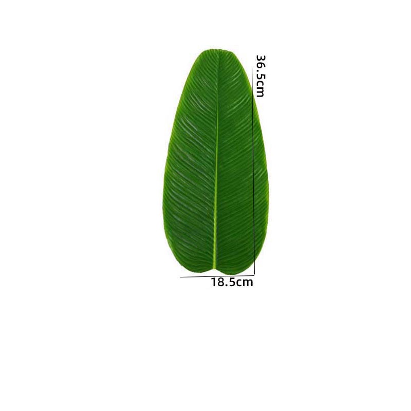 Fake banana leaf Artificial banana leaf Fake banana leaf Shopee