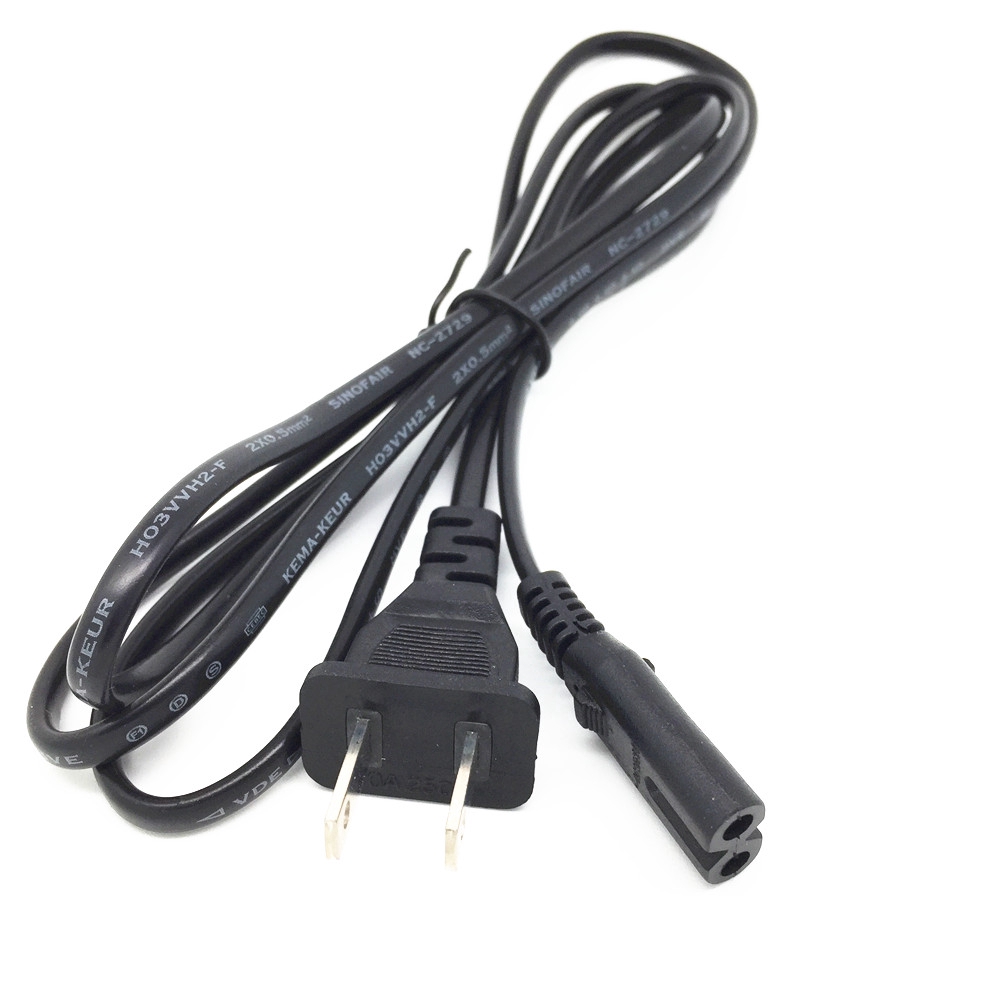 US /EU/AU Plug 2Prong AC Power Cord Cable Lead FOR Lenovo Laptop
