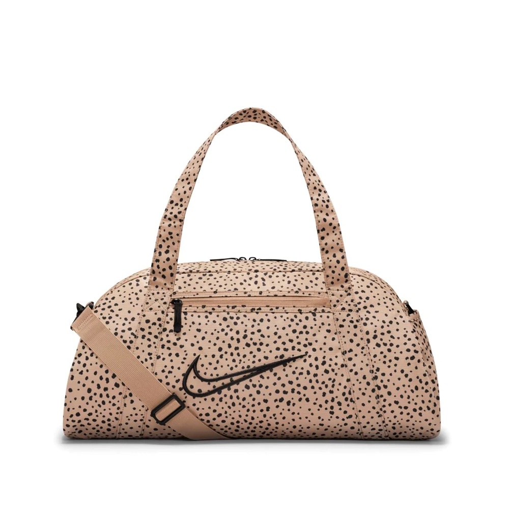 Nike Women's Gym Club Printed Training Duffel Bag (24L) Hemp/Black