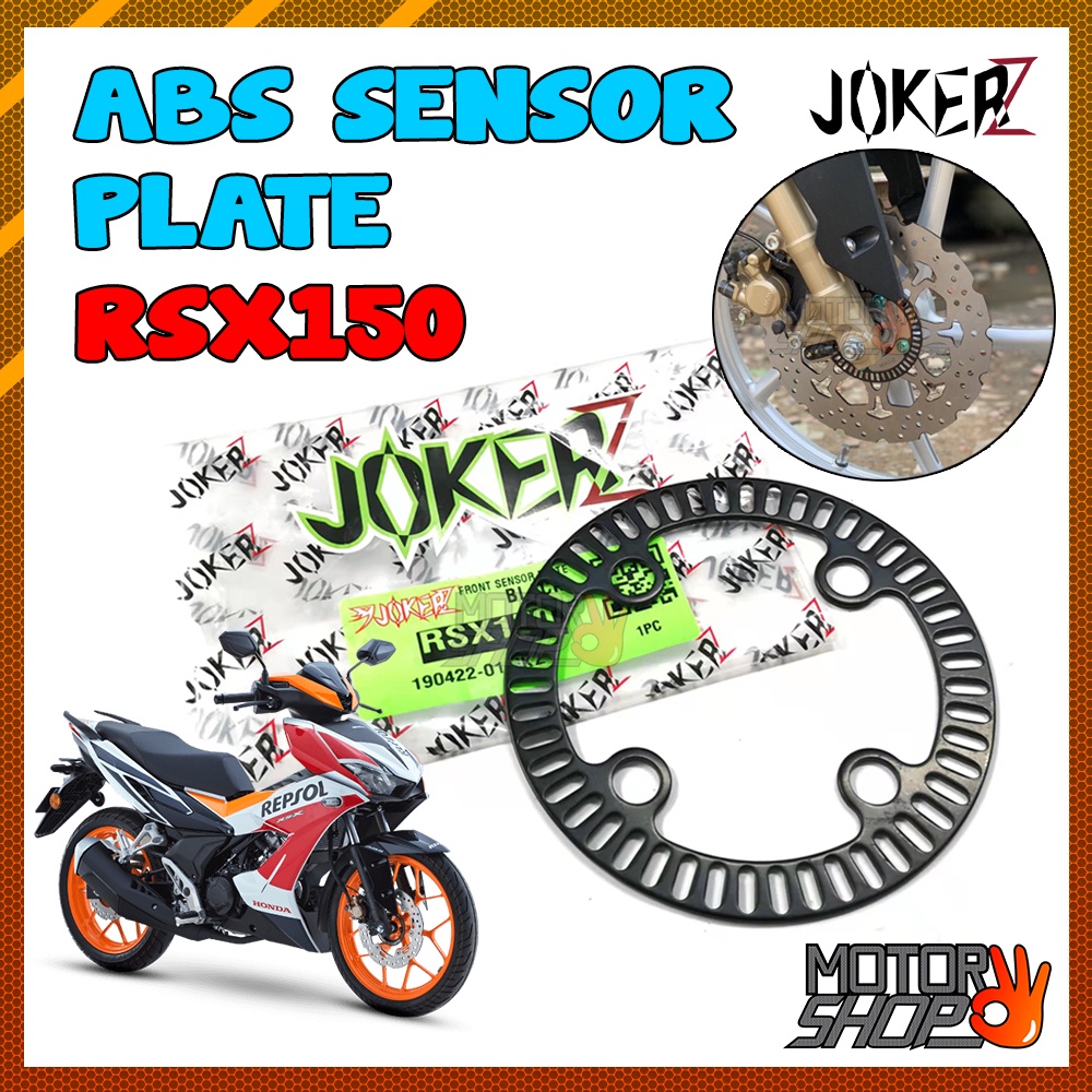 HONDA RSX150 RSX 150 ABS SENSOR DISC PLATE JOKERZ PLATE ROTOR ABS