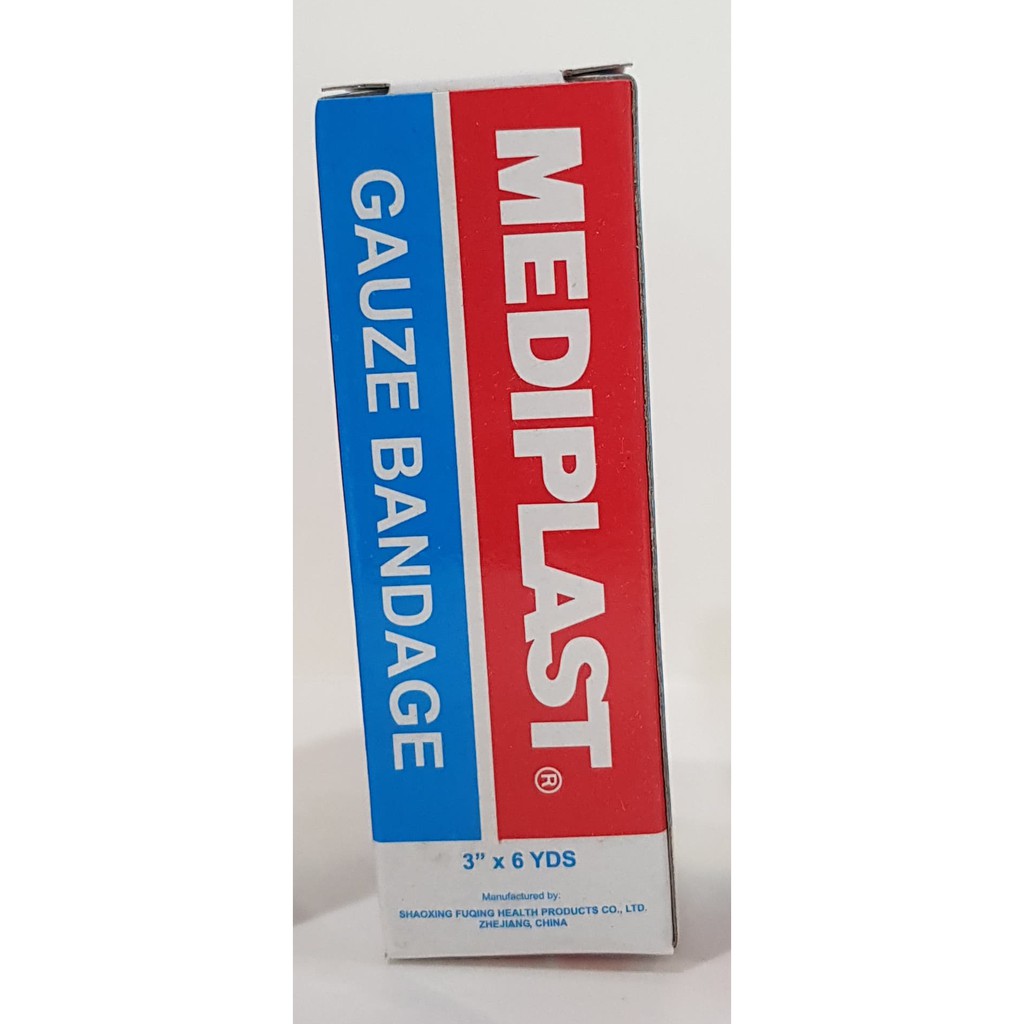 Mediplast Gauze Bandage [4/3/2 x 6yards] Shopee Philippines