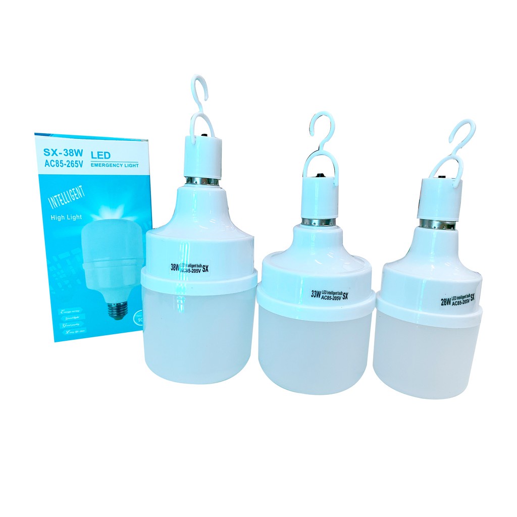 LED Emergency Light Bulb indoor and outdoor lighting F8X( Shopee