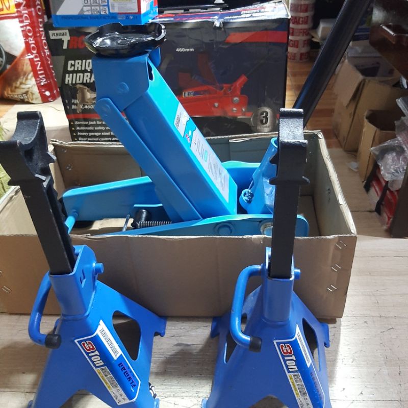 flyman usa floor jack 3tons and jack stand 3tons Shopee Philippines