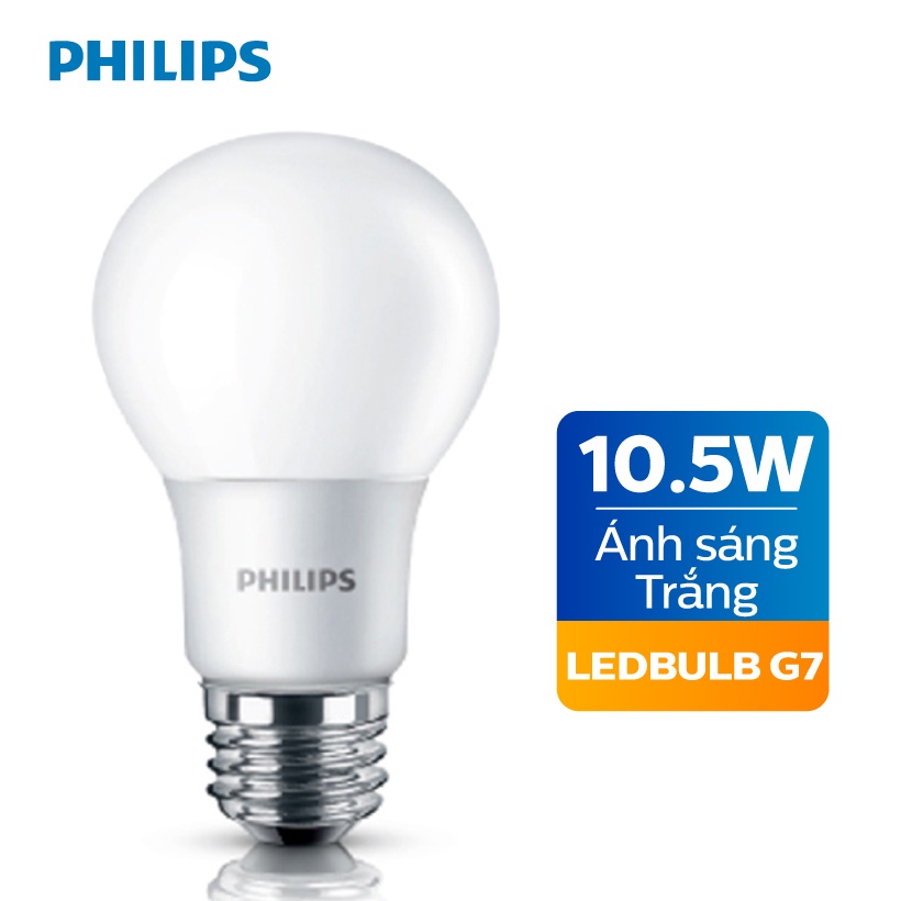 Philips E27 230V A60 Ledbulb Bulb (10.5W) Shopee Philippines