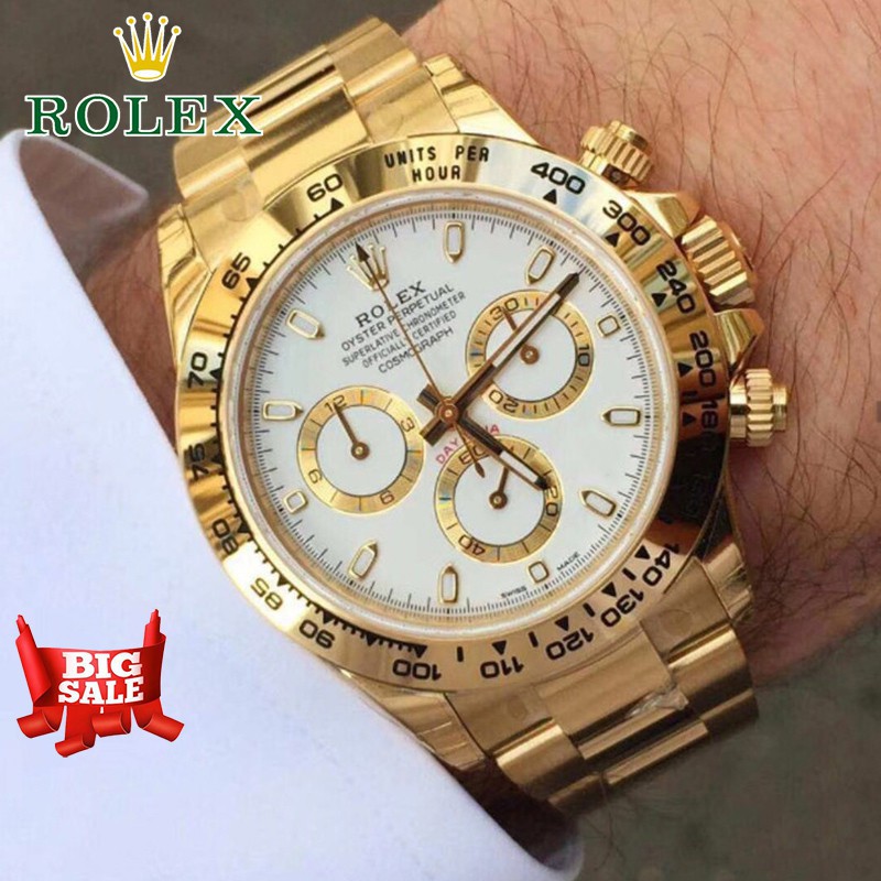 ROLEX Daytona Watch For Men Pawanble Water Proof ROLEX Watch For Men