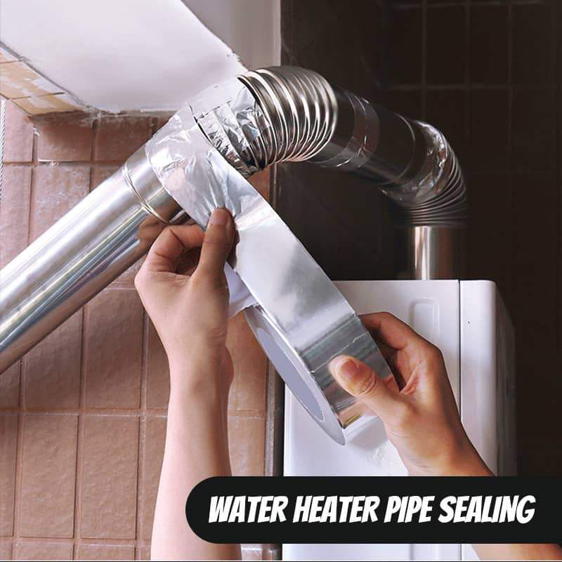 5cm*20m Aluminum Foil Duct Repair Tape Air Vent Hose Repair Tape