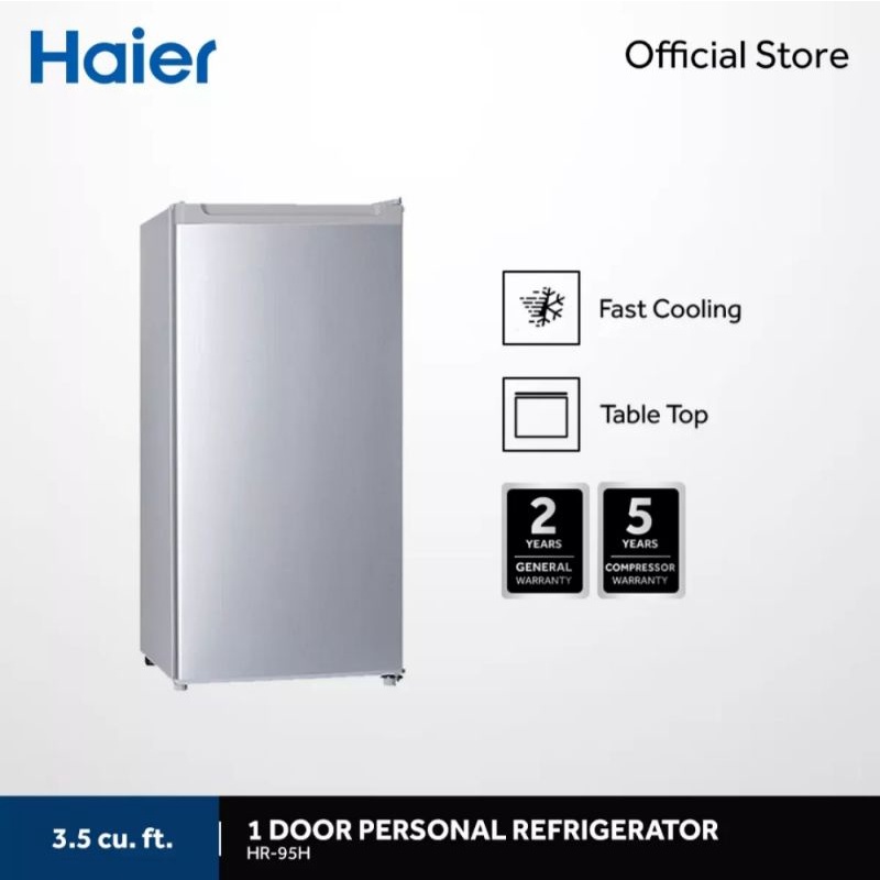 Haier Bar Fridge 3.5cu.ft HR95H Shopee Philippines