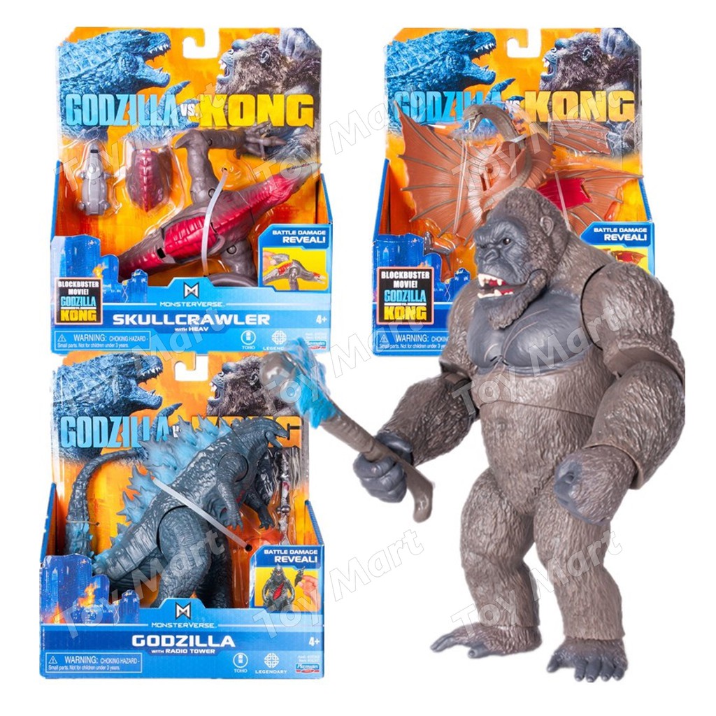 Godzilla Kong Original Movie Action Figure Godzilla / King Kong with
