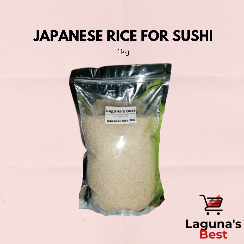 Japanese Sushi Rice Short Grain Rice 500g / 1kg Shopee Philippines