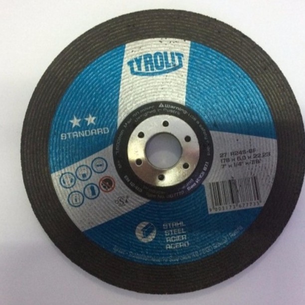 TYROLIT GRINDING DISC 7'' STANDARD (178x6.0x22 23) Shopee Philippines
