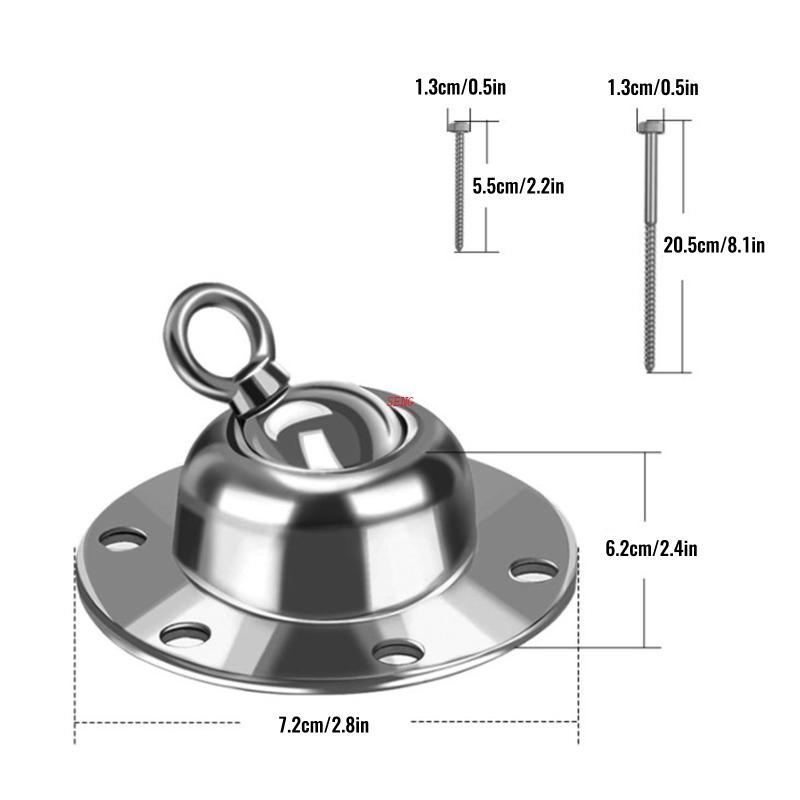 seng Dog Tie Out Cable and Stake 360°Swivel Dog Anchor Suit for Any