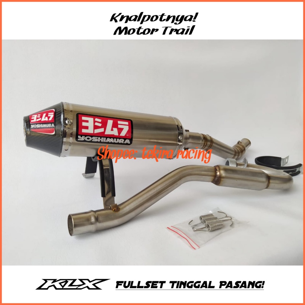 Klx/crf/wr Stainless Steel Yoshimura RS2 Muffler Inlet 38mm for