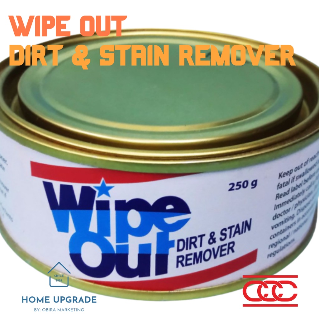 WipeOut Dirt & Stain Remover 250 grams Shopee Philippines