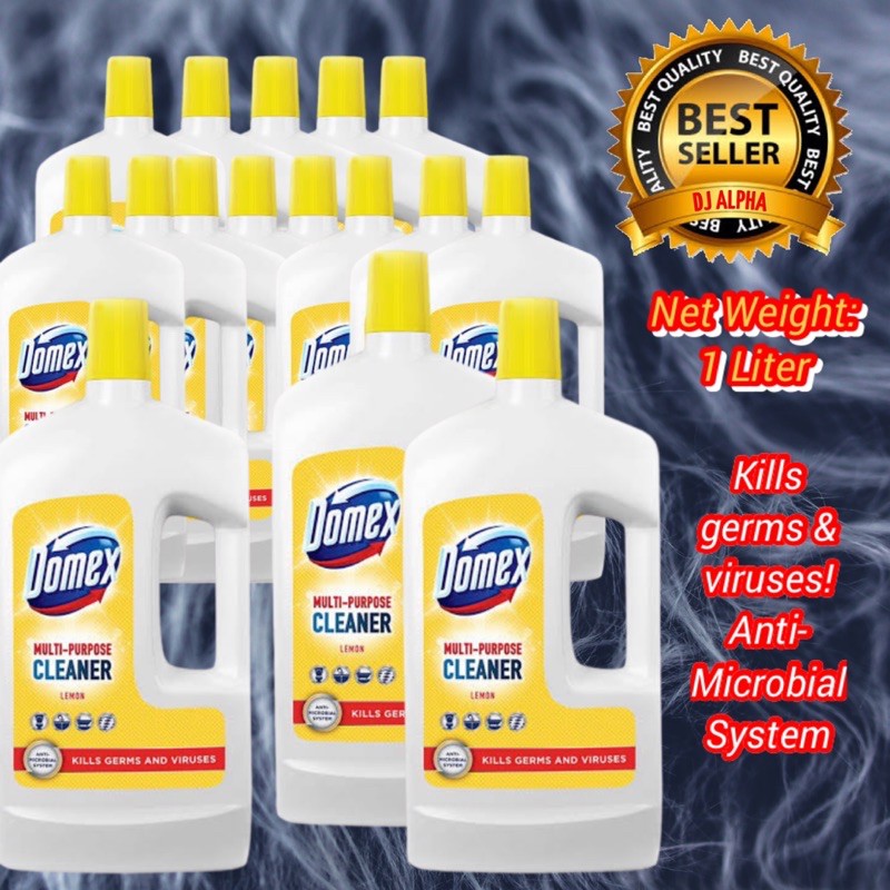 Domex MultiPurpose Cleaner 1 Liter Lemon Scent Shopee Philippines