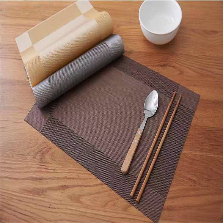 Table Placemat NonSlip Stain Resistant Heat Insulation Placemat Table