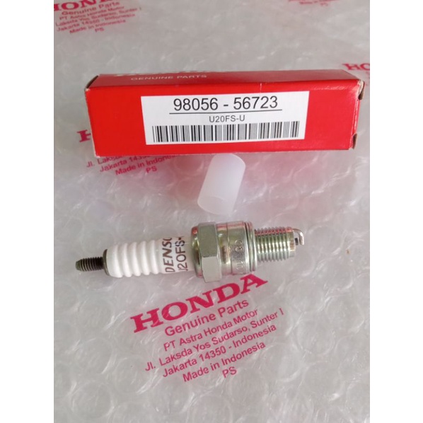 DENSO SPARK PLUG XRM 110 & WAVE 100 HONDA GENUINE 9805656723 Shopee