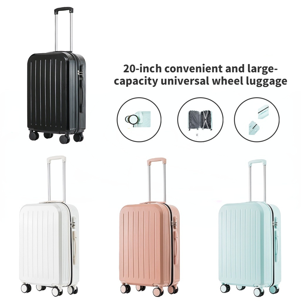 malita travel bag original ♣20 inch trolley suitcase Korean style lightweight large capacity
