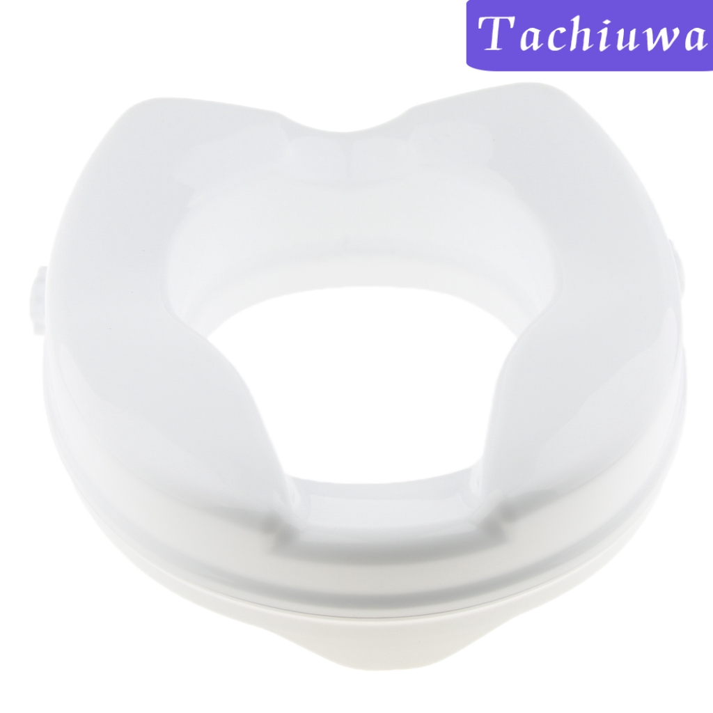 [TACHIUWA] Women Patient Elderly Handicapped Toilet Seat Riser Raised Elevated Lifter Extender