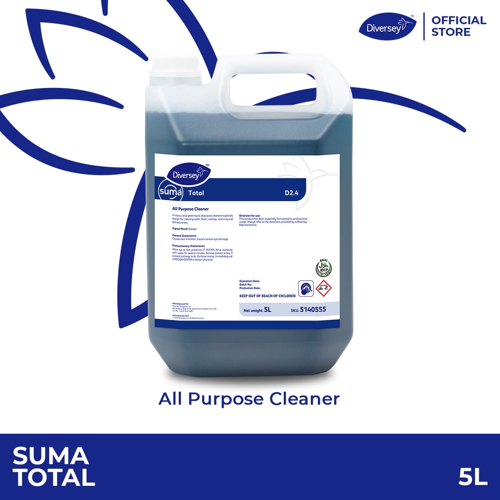 Diversey Suma Total All Purpose Cleaner 5L Shopee Philippines
