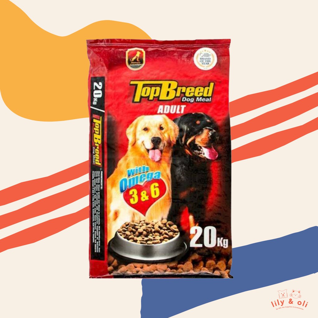 TOP BREED ADULT DOG FOOD 1 KILO Shopee Philippines