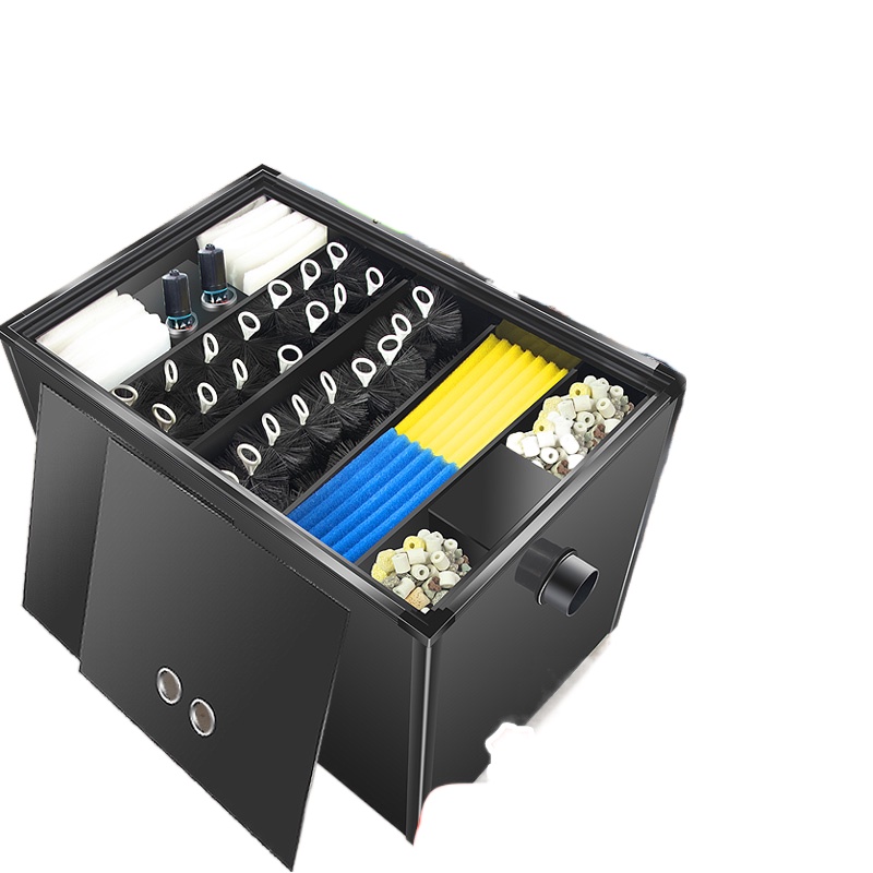 Koi fish pond turnover tank filter water circulating filtration system