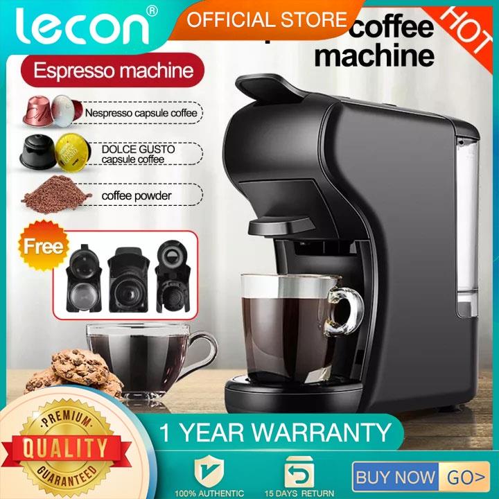 COD(Ready Stock)Espresso Coffee Machine Capsule Coffee Maker Fit