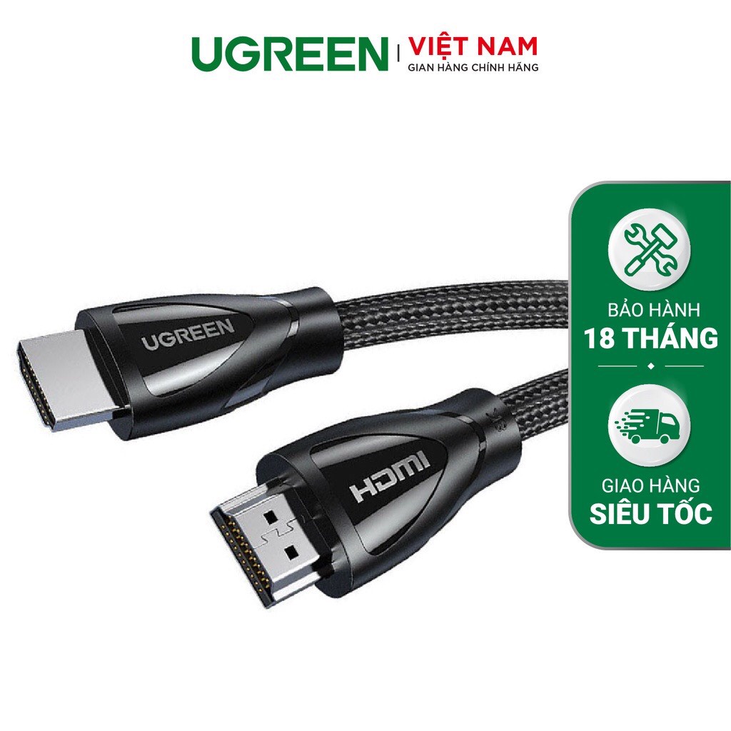 Ugreen 80401 1M Long HDMI 2.1 Cable Supports 60Hz Resolution Shopee