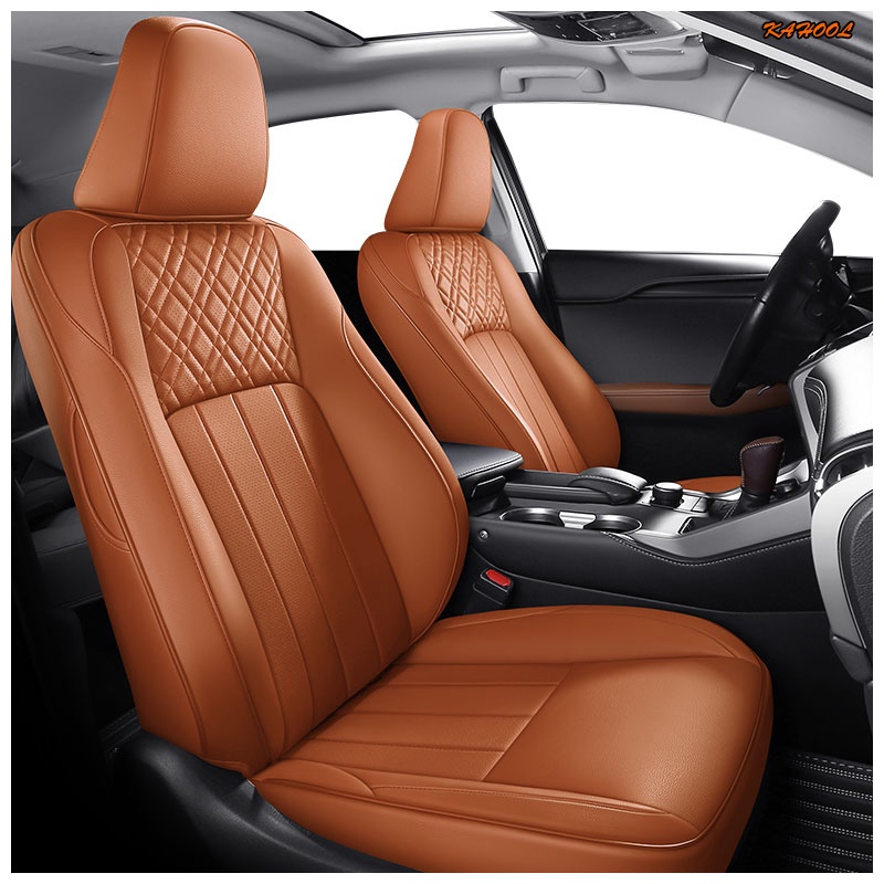 KAHOOL Custom Leather car seat covers For BMW 7 Series F01 F02 F03 F04