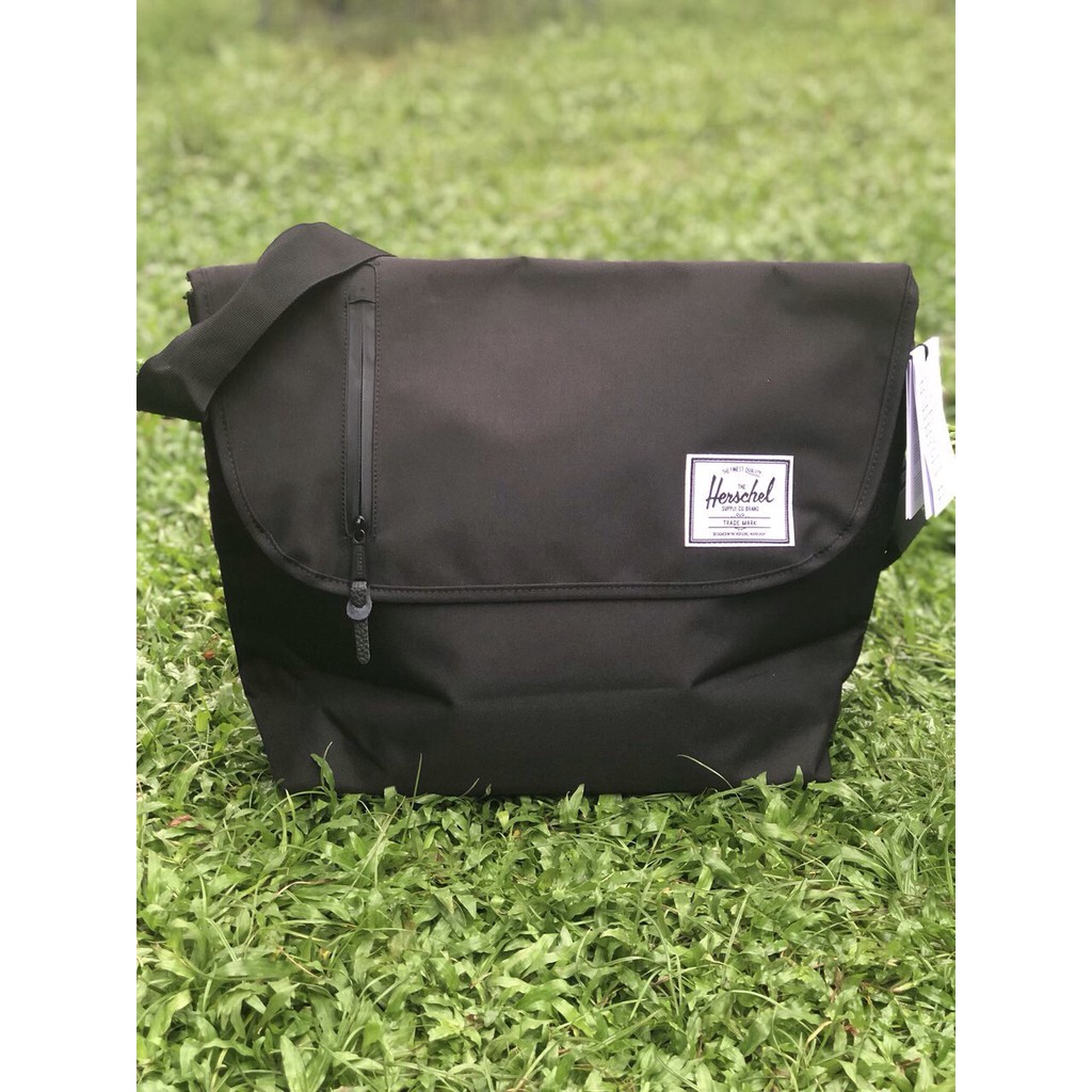 Herschel Odell Messenger Bag Black Shopee Philippines