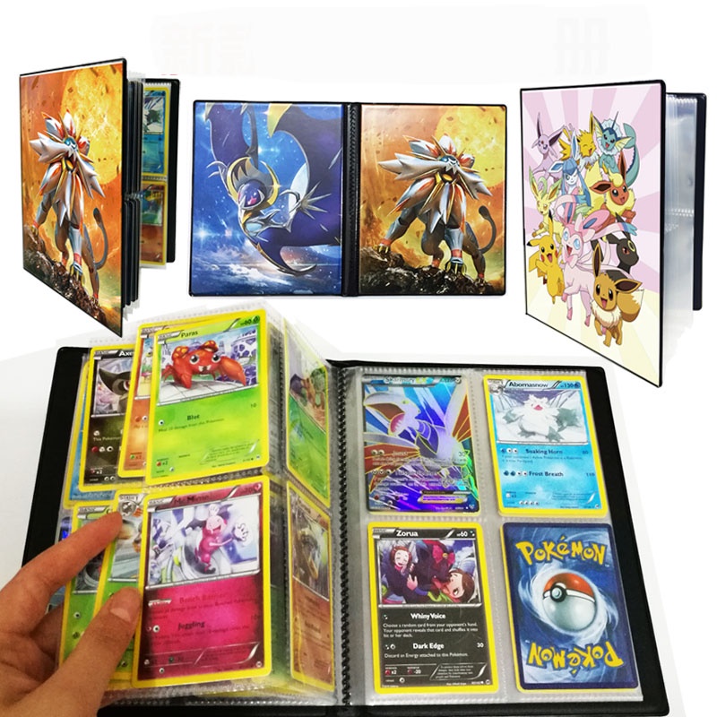 TAKARA TOMY Pokemon Card Holder Book Album Playing Gx Pokemon Cards Box