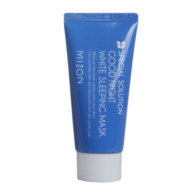 MIZON Good Night White Sleeping Mask Tube Shopee Philippines