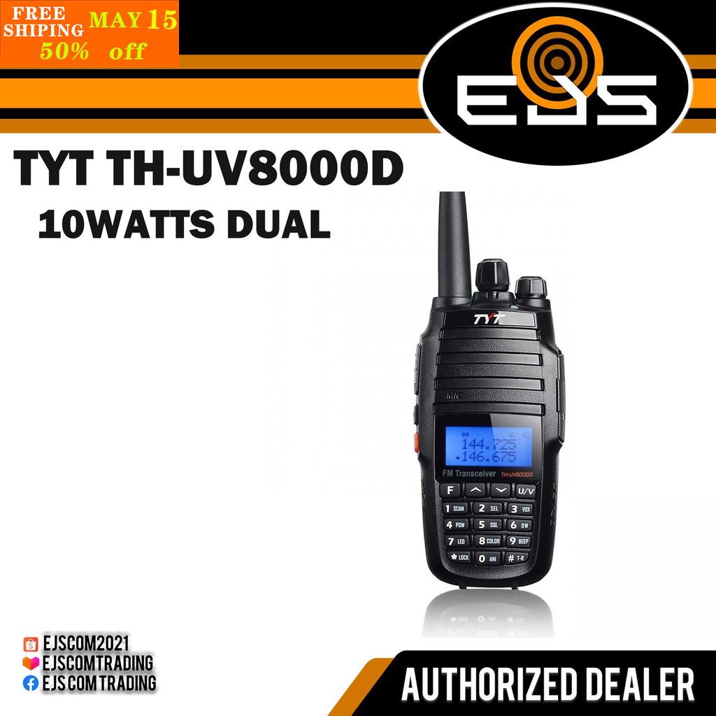 TYT THUV8000D 10WATTS DUAL BAND PORTABLE RADIO (READY FUNCTION