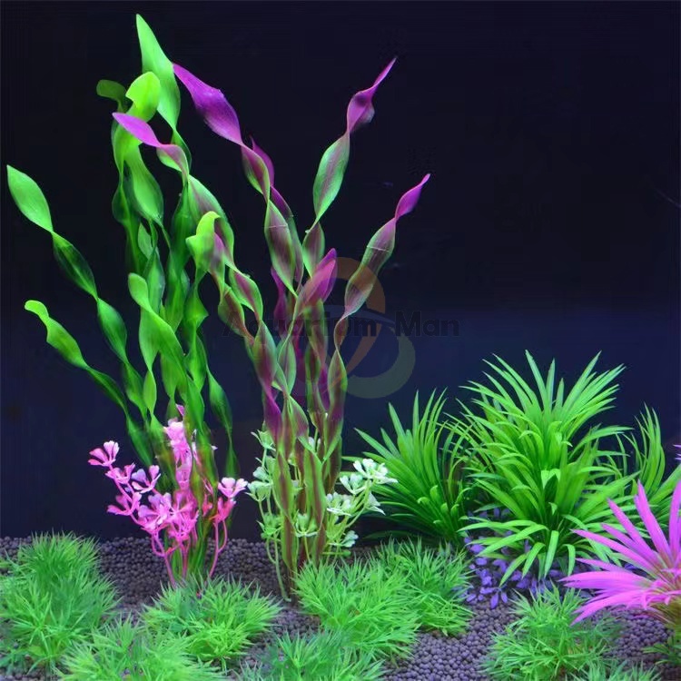 Artificial plants decorate aquarium plastic aquatic plants aquatic