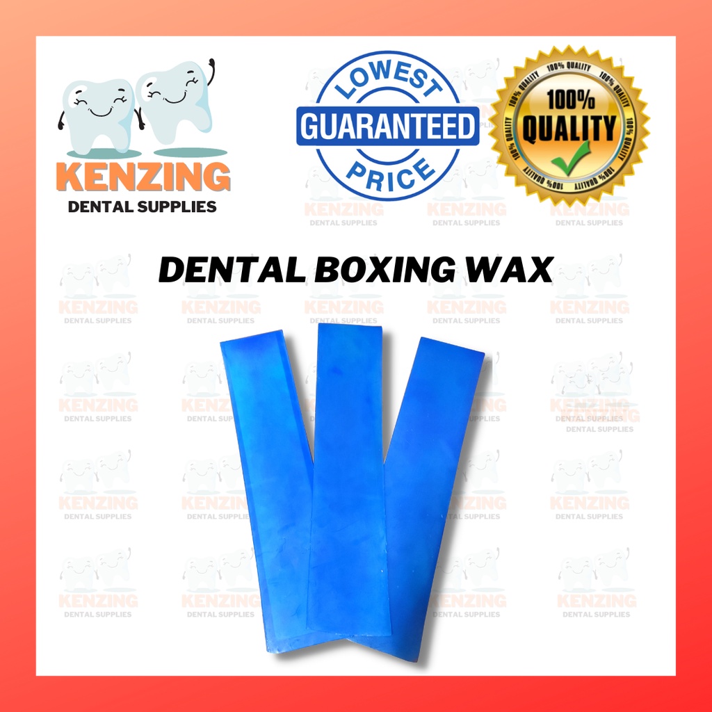 Dental Boxing Wax Blue Regular and Thin sold per piece Shopee Philippines