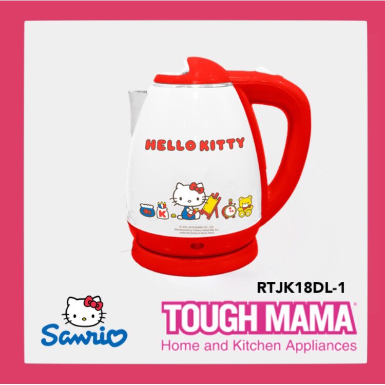 Tough Mama RTJK18DL1 1.8L Hello Kitty Electric Kettle Shopee Philippines