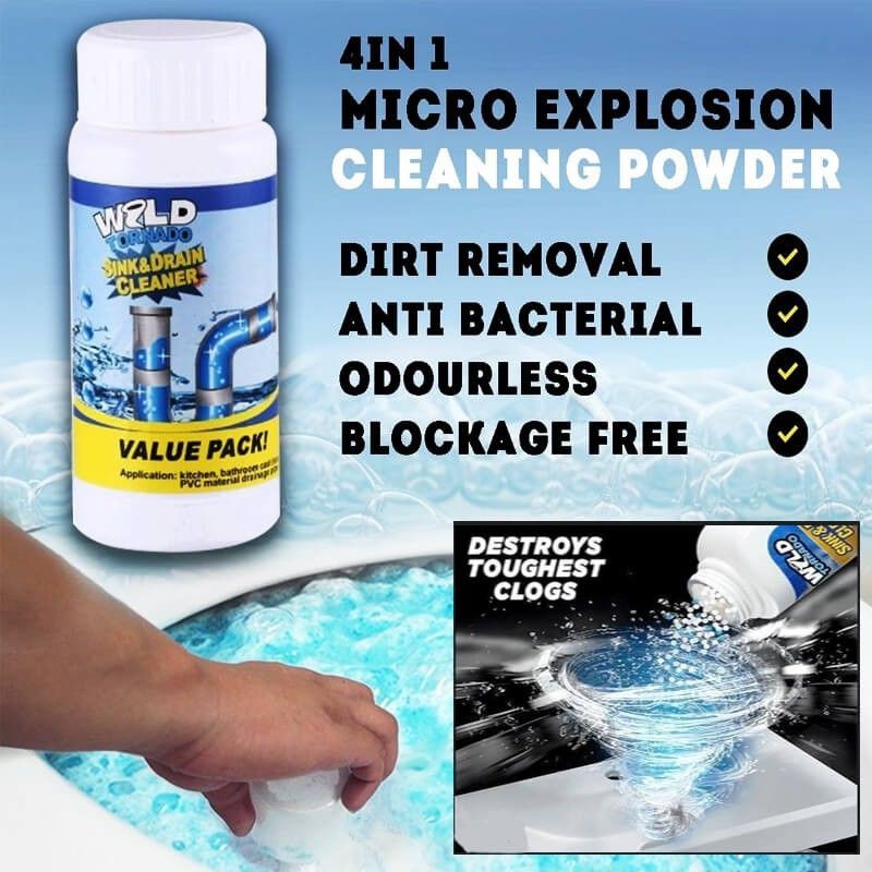 World quick pass/ wild tornado (sink & drain cleaner ) Shopee Philippines