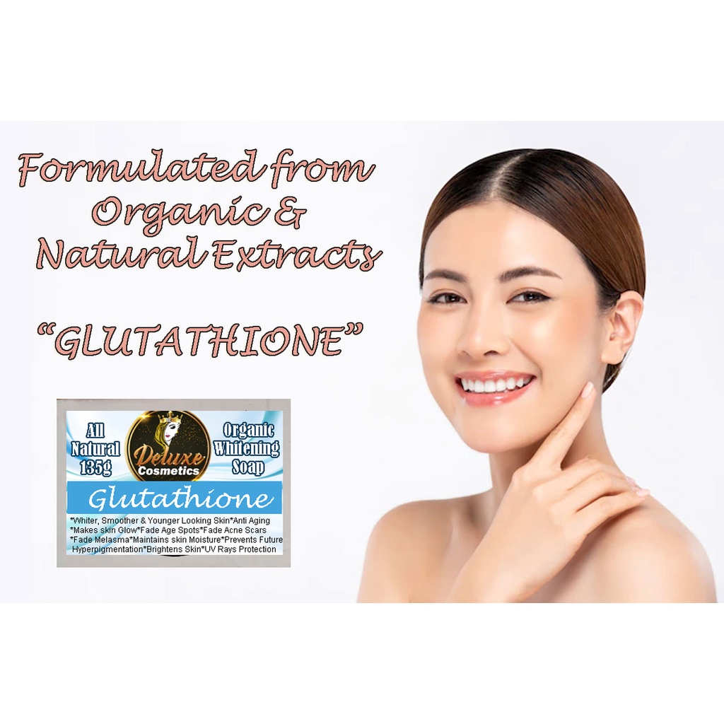 Organic 10x Whitening Soaps Glass Skin,Glutakojic,Kojic,Glutathione