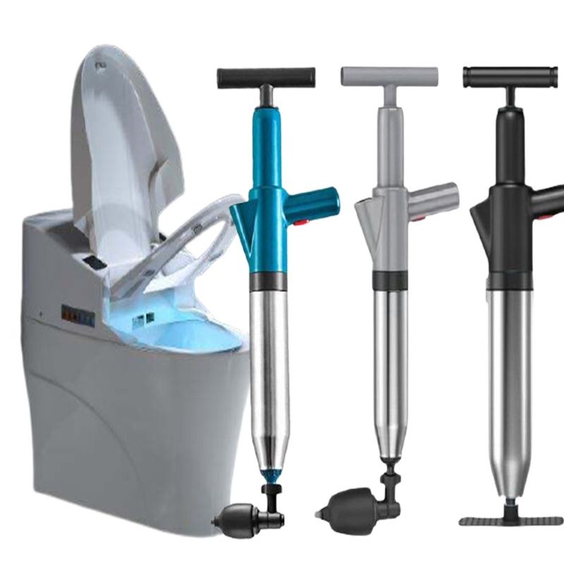 Pipe Unblocker High Pressure Drain Plunger Dredge Clog Remover Air