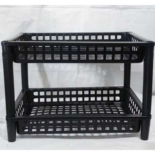 Plastic BASKET SHELF (186) 234 Layer Storage Organizer Rack Shelf
