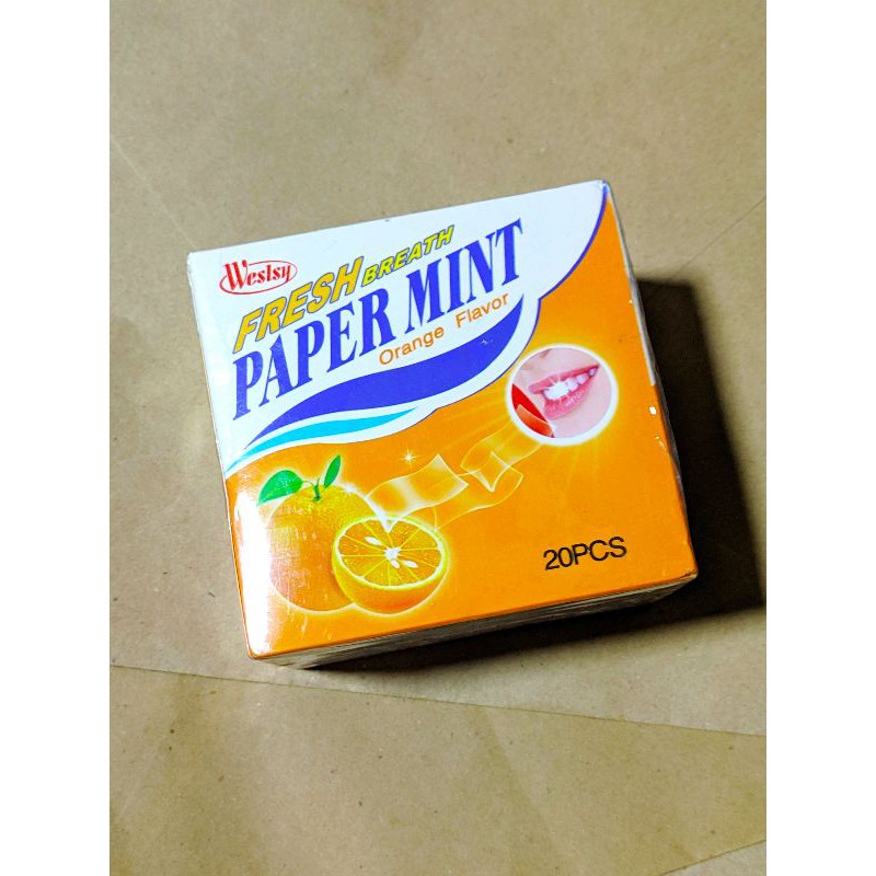 Fresh Breath Paper Mint 20pcs Lootbag Filler, Paninda, Party Giveaways, Kutkutin, Candies