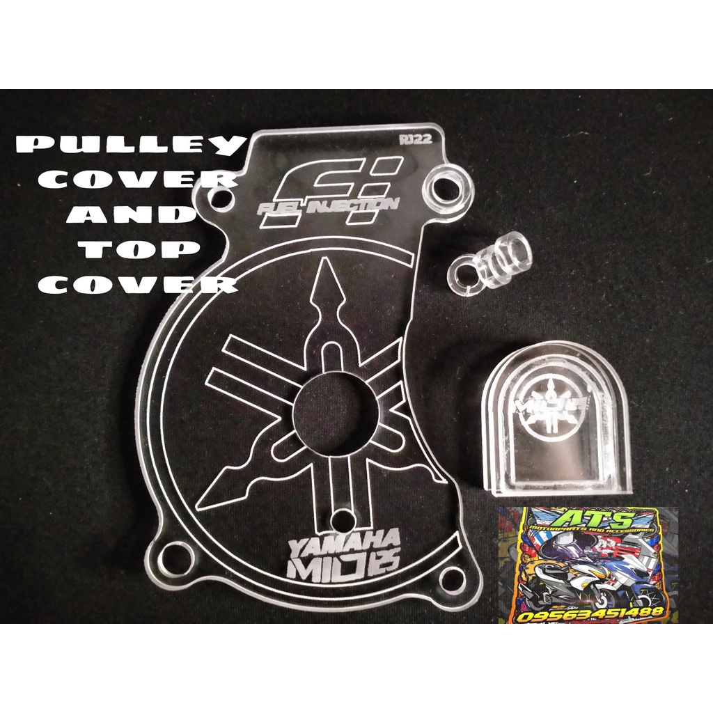 Mio i 125/Mio soul i 125 acrylic crankcase cover Shopee Philippines