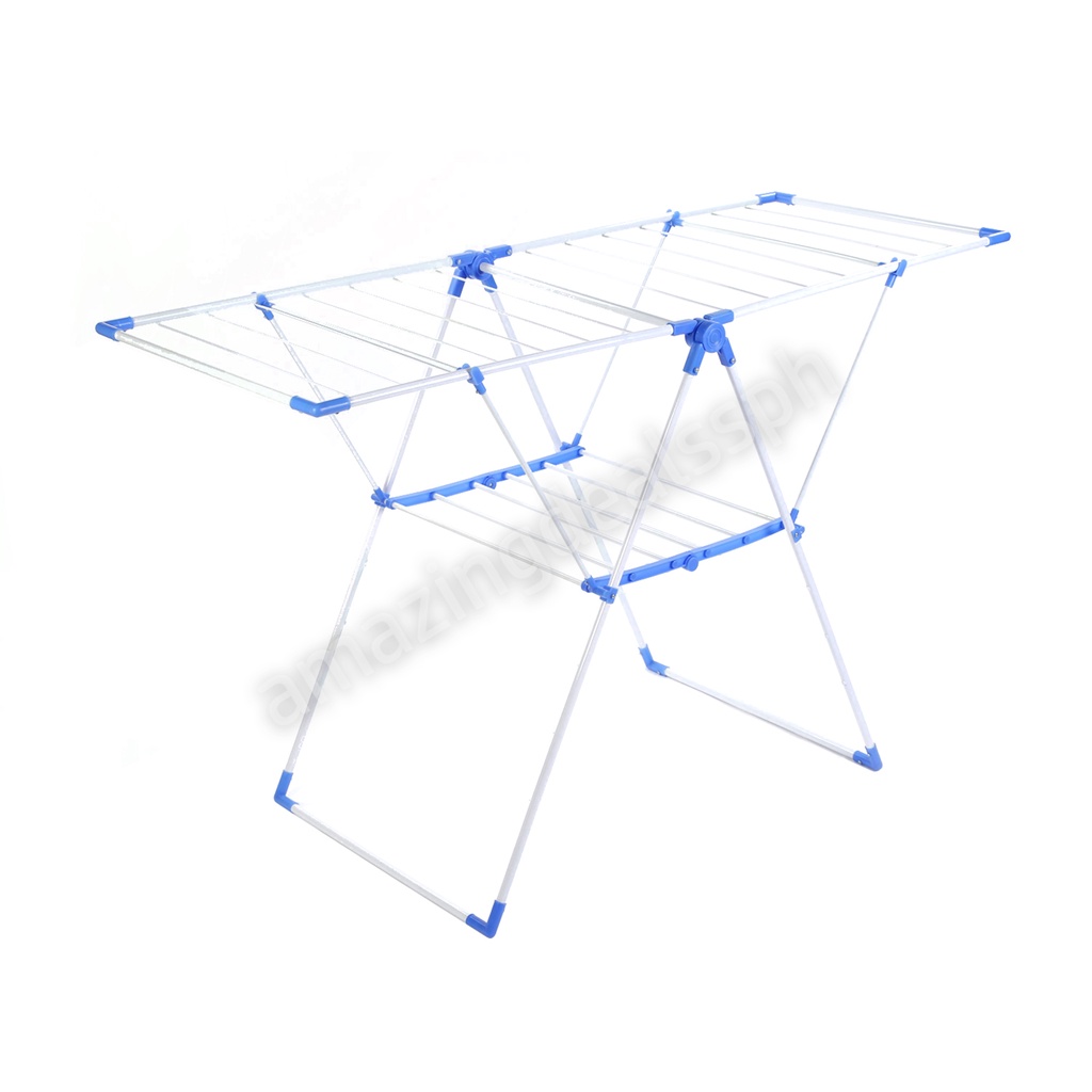 Cloth Dryer Stand Venice Foldable (blue) Shopee Philippines