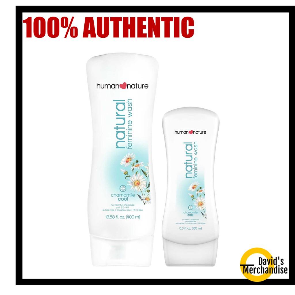 Human Nature Chamomile Cool Feminine Wash (50ml & 165ml) Shopee