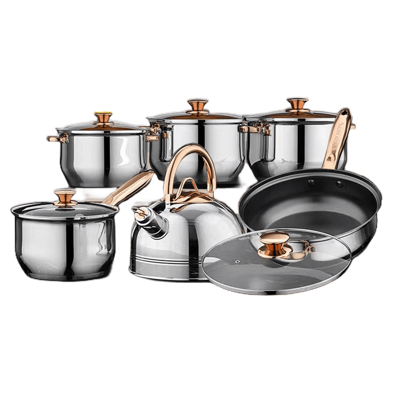 Kaisa Villa non stick cookware set casserole kitchenware pan cooking