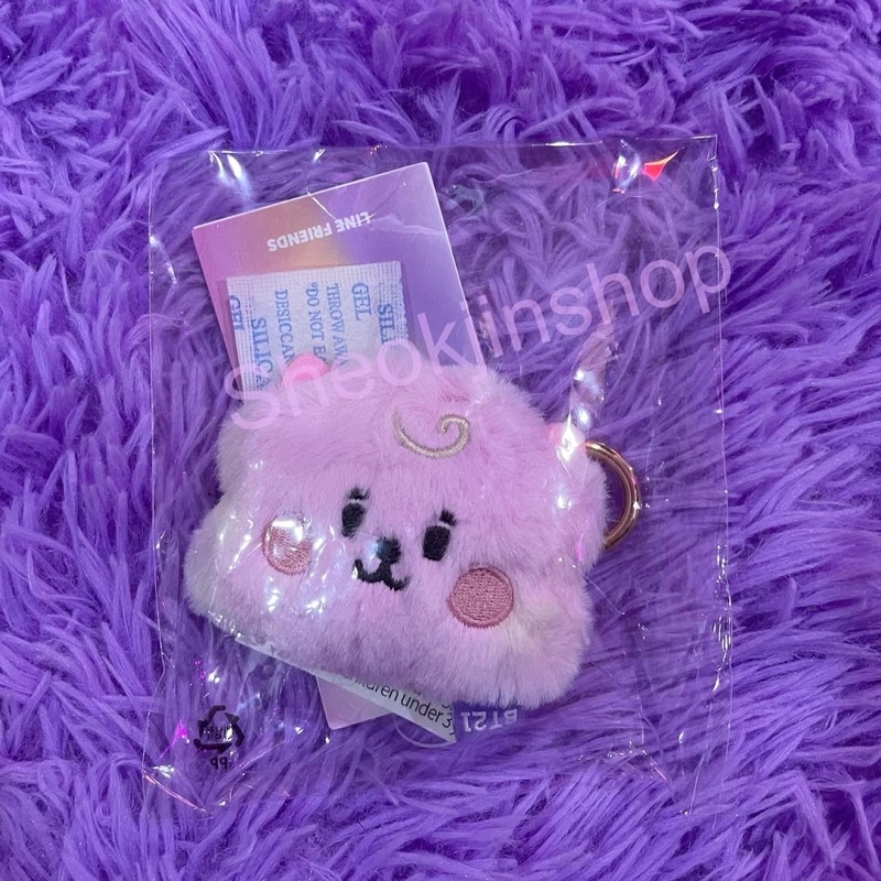 BT21 RJ Rainbow Flat Fur Bag Charm Jin Seokjin Shopee Philippines