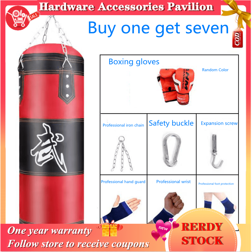 [Buy one get seven]Boxing Punching Bag Fitness Sandbags Hollow Empty