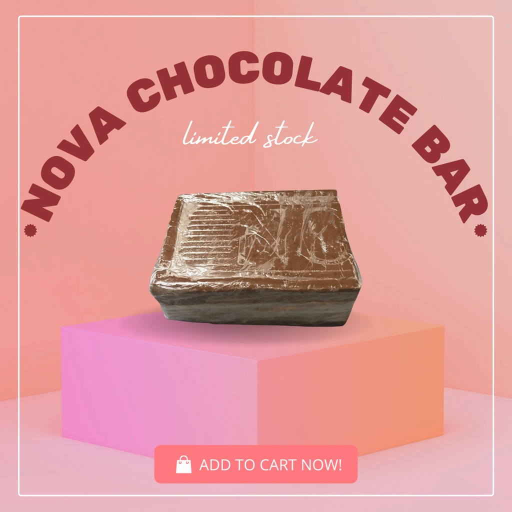 [BAKERSVILLE] NOVA Milk Chocolate Baking Bar (Approx. 500g) Shopee Philippines